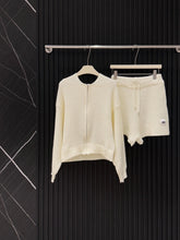 ALO KNIT CARDIGAN & SHORTS SET STYLE 31